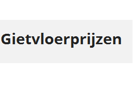 Gietvloer prijzen